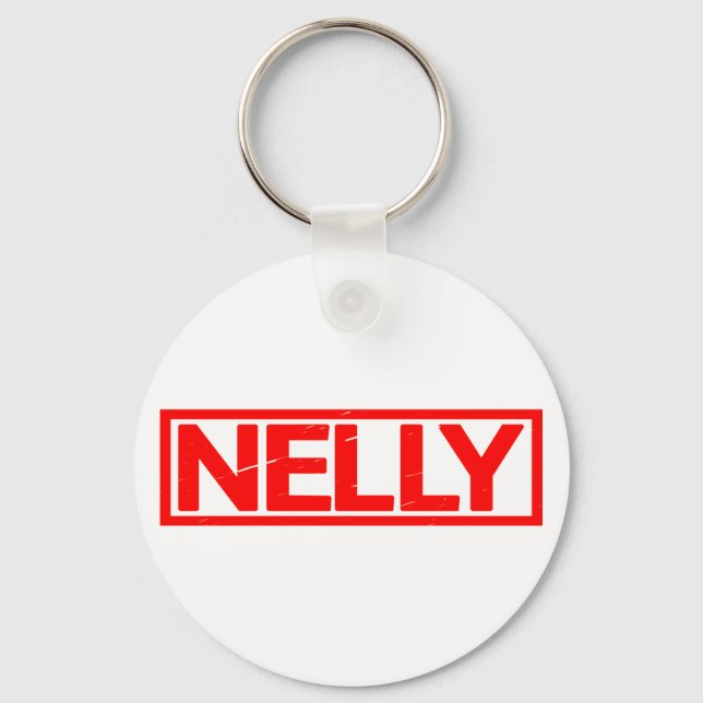 Nelly Briefmarke Schlüsselanhänger (Vorderseite)