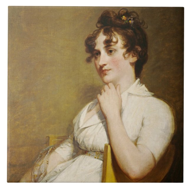 Nelly Grandtochter von Präsident Washington Fliese (Vorderseite)