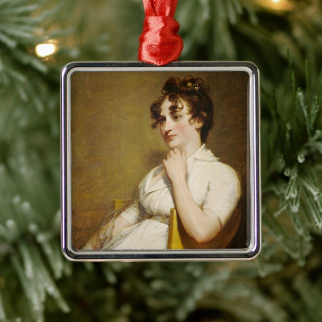 Nelly Grandtochter von Präsident Washington Ornament Aus Metall (Baum)