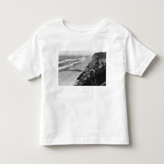 Nelscott, Oregon-Strand-Szenen-Ufergegend Kleinkind T-shirt (Vorderseite)