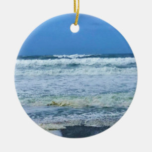 Nelscott Reef, Lincoln City, Oregon Keramik Ornament