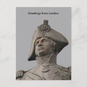 Nelson, Grüße aus London Postkarte