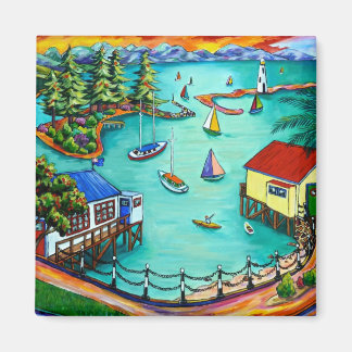 Nelson Harbor Magnet