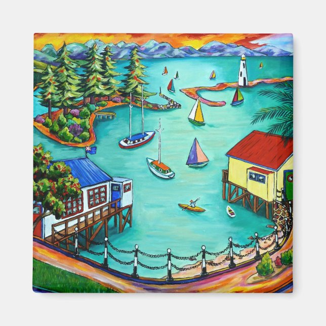 Nelson Harbor Magnet (Vorne)