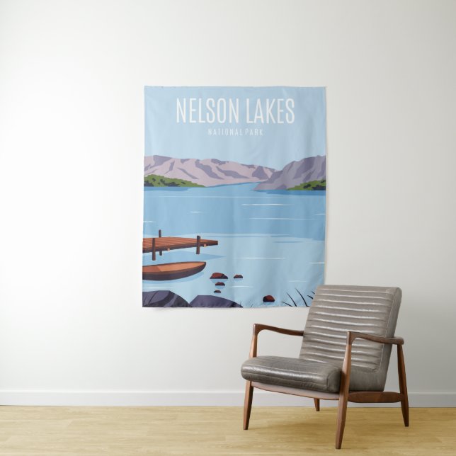Nelson Lake National Park Wandteppich (Beispiel)