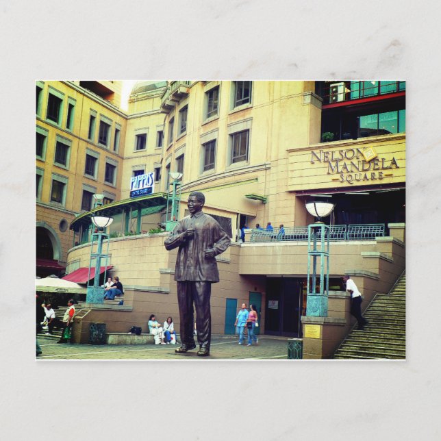 Nelson Mandela Square, Südafrika Postkarte (Vorderseite)