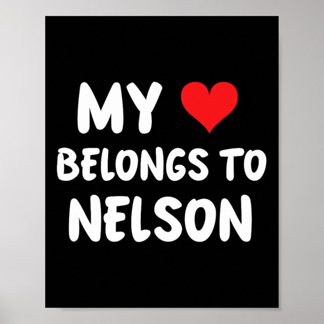 Nelson - Mein Herz gehört Nelson - Liebe Poster (Vorne)