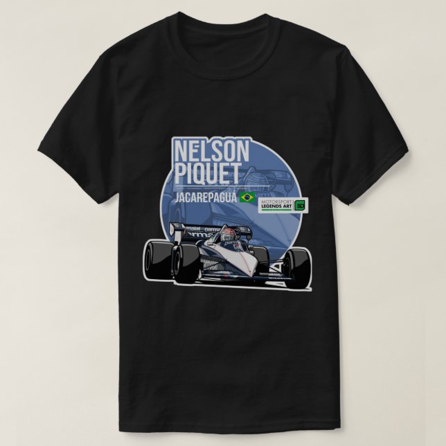 Nelson Piquet - 1983 Jacarepagua T-Shirt (Design vorne)