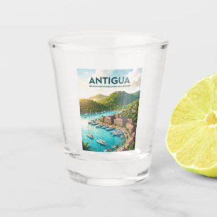 Nelson’s Dockyard Antigua und Barbuda Schnapsglas