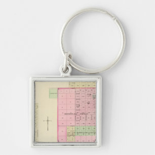 Nelson und Hardy, Nebraska Schlüsselanhänger