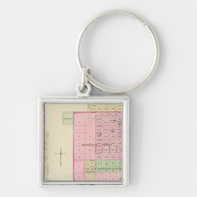 Nelson und Hardy, Nebraska Schlüsselanhänger (Vorne)