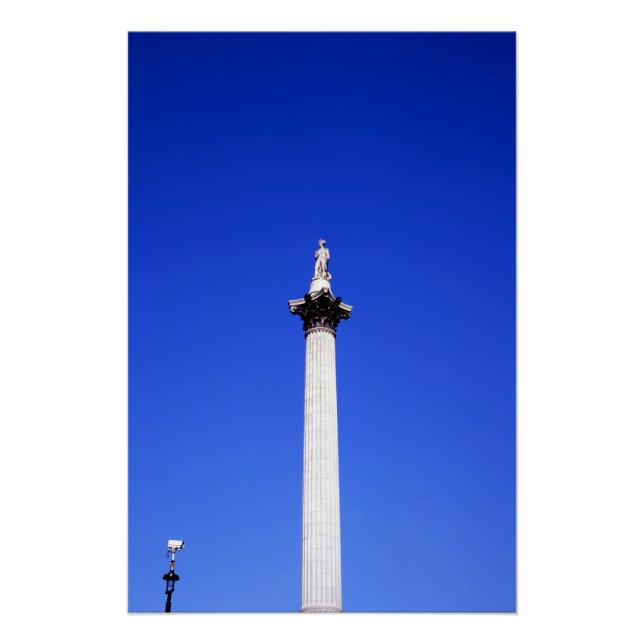 Nelson's Column London Poster (Vorderseite)