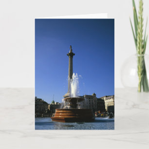 Nelson's Column Trafalgar Square Dankeskarte