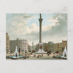 Nelson's Column, Trafalgar Square, London Postkarte