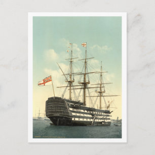 Nelsons HMS-Sieg Postkarte