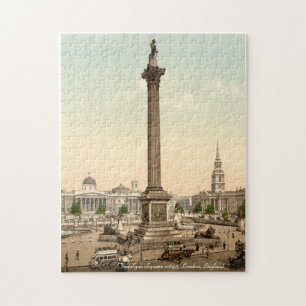 Nelsons Spalte, Trafalgar-Platz-London-Laubsäge Puzzle