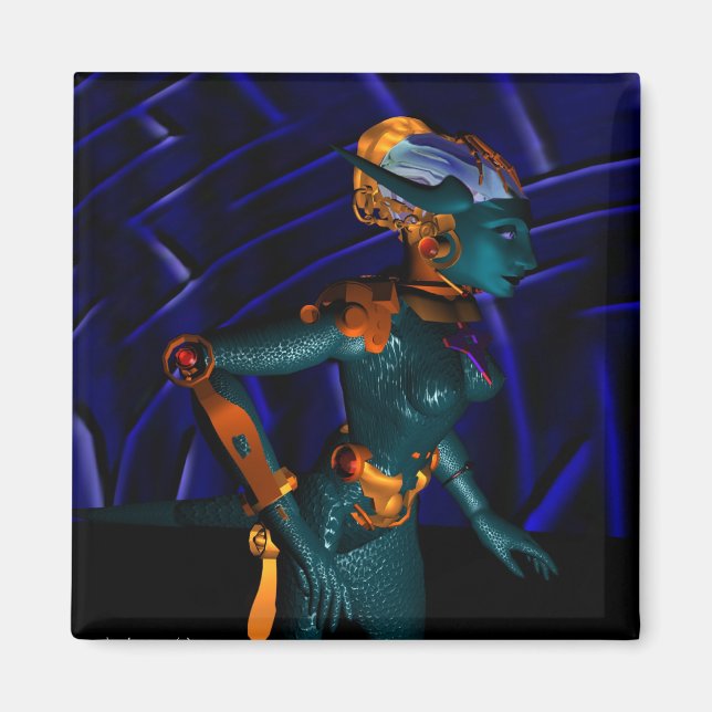 NEMEN / HYPER ANDROID, Science Fiction Magnet (Vorne)