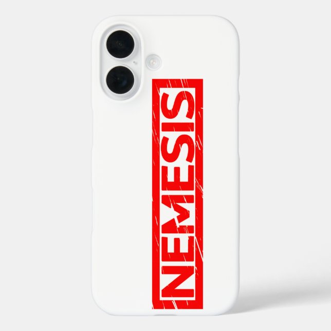 Nemesis Briefmarke Case-Mate iPhone Hülle (Rückseite)