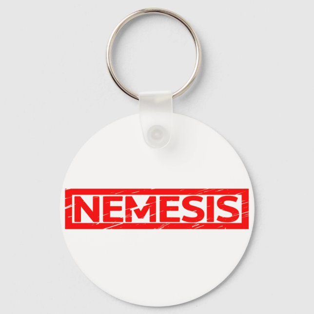 Nemesis Briefmarke Schlüsselanhänger (Vorderseite)
