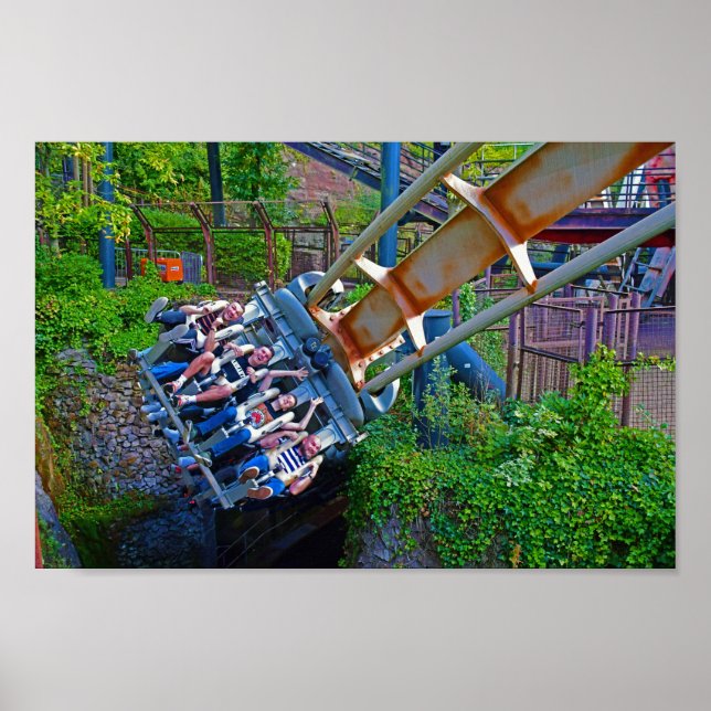 Nemesis Corner Shot | Alton Towers Resort Poster (Vorne)