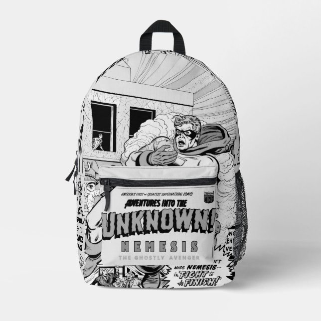 NEMESIS: Der Geisterhafte Rächer Rucksack  (Vorderseite)