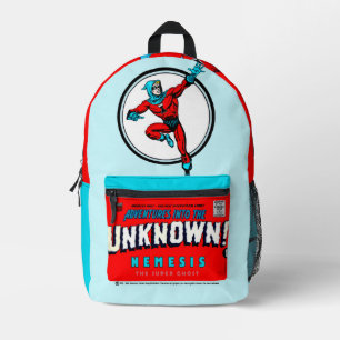 NEMESIS: Der Super-Geister-Comic-Rucksack  Bedruckter Rucksack