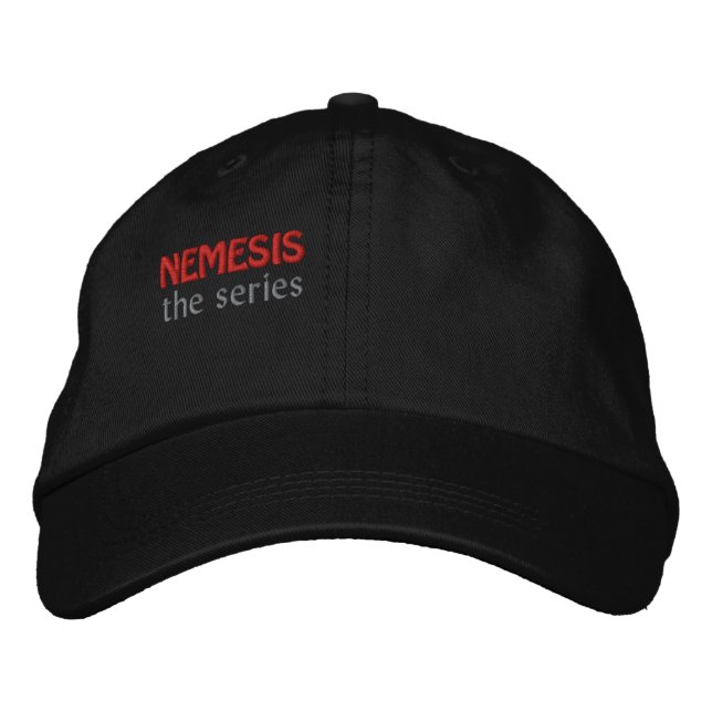 NEMESIS, die Reihe Bestickte Baseballkappe (Vorderseite)