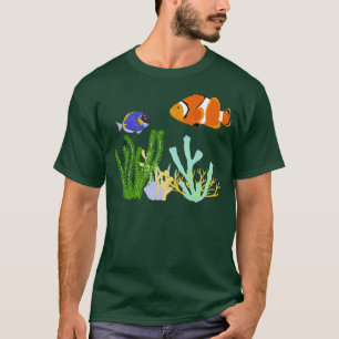 Nemo Fish Kingdom Nature Artwork T-Shirt