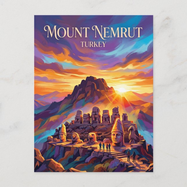 Nemrut Dağı Türkei Postkarte (Vorderseite)