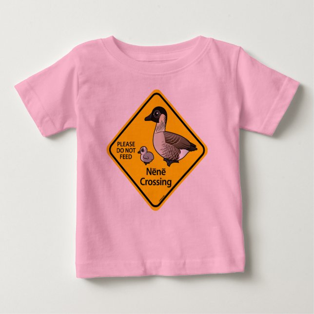 Nene Crossing Baby T-shirt (Vorderseite)