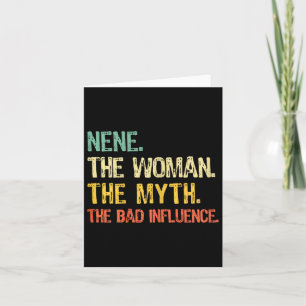 Nene, die Frau der Mythos, die D Einfluss lustigen Karte