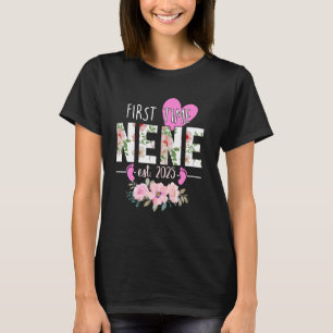 Nene Est zum ersten Mal. 2025 für das neue Oma bef T-Shirt