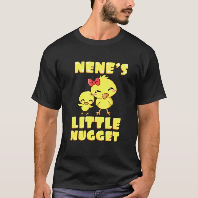 Nenes Little Nugget Chicken Grandma Mütter Day T-Shirt (Vorderseite)