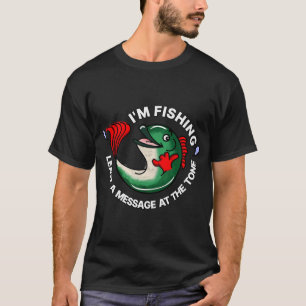 NENN MICH ANGELN VERRÜCKT T-Shirt