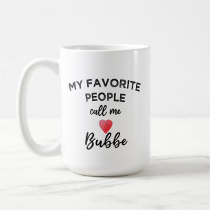 Nenn mich BUBBE Jiddische Großmutter Jüdische Oma Kaffeetasse