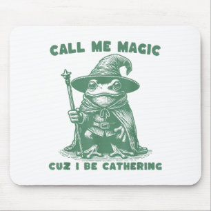 Nenn mich Magie, weil ich sammle, lustiger Zaubere Mousepad