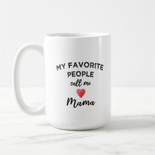 Nenn mich MAMA Großmutter Matriarchin Familienname Kaffeetasse
