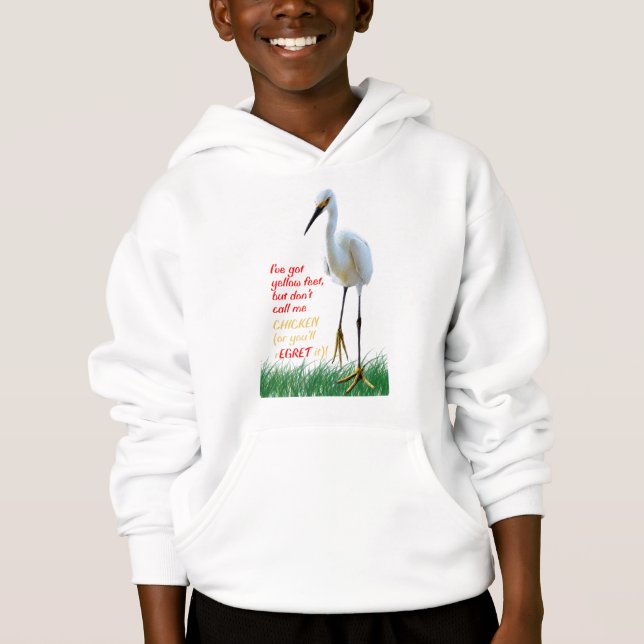 Nenn mich nicht Hühnchen! Hoodie (Vorderseite)