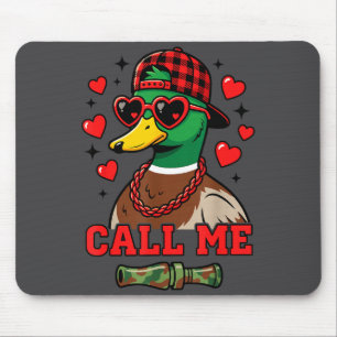 Nenne mich Stockentenjagd Frohen Valentinstag Mousepad