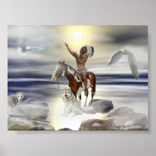 Nennen der Winde Poster