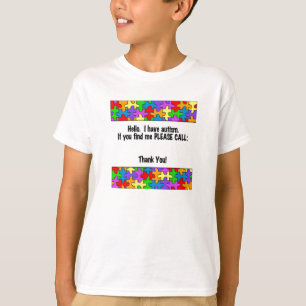 Nennen Sie bitte Autismus Identifikations-Umbau T-Shirt
