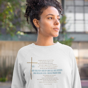 NENNEN SIE IHRE BLESSED Mama Ehefrau Sprichwörter  Sweatshirt