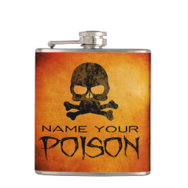 Nennen Sie Ihre Giftflasche Flachmann