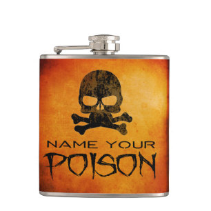 Nennen Sie Ihre Giftflasche Flachmann