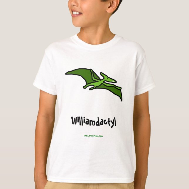 Nennen Sie Ihren eigenen Pterodactyl T-Shirt (Vorderseite)