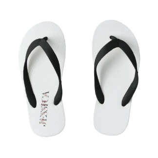 Nennen Sie Jessica. Kinderbadesandalen