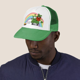 Nennen Sie mich Glücklicher Irischer Gnom Truckerkappe