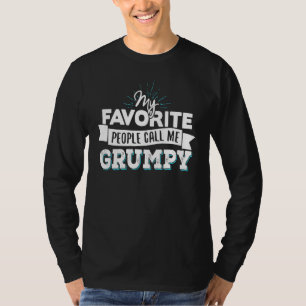 Nennen Sie mich Grumpy für Männer Vater T-Shirt