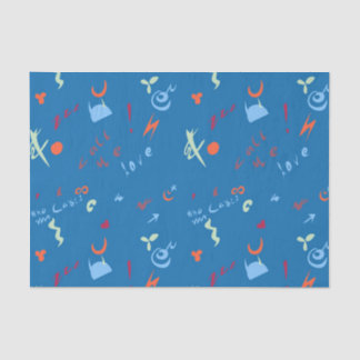 "Nennen Sie mich Liebe"-Muster Seidenpapier