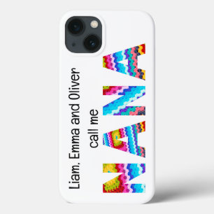 Nennen Sie mich Nana Crochet Letters Child Names Case-Mate iPhone Hülle